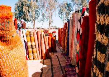 carpets-on-market-in-marrakech